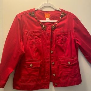 Snazzy Red Jacket